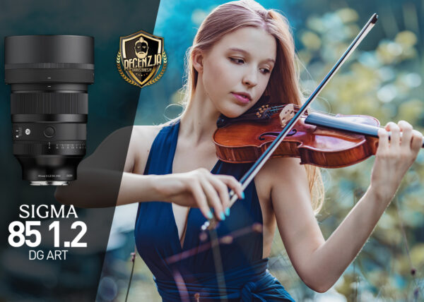 Recenzja Sigma 85 1.2 DG Art – portret skrzypaczki | Dariusz Breś